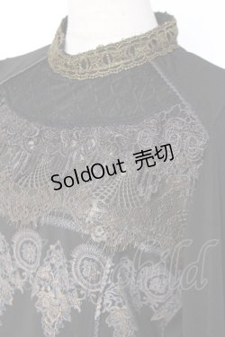 画像4: Rozen Kavalier / レース切替プリントトップス  黒 Y-26-01-05-063-OO-TO-SZ-ZY