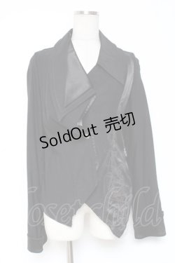 画像1: Ozz Croce / 刺繍入りジャケット  黒 Y-26-01-05-064-OO-JA-SZ-ZY