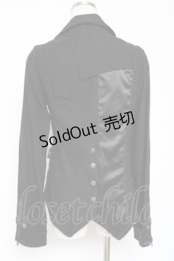 画像3: Ozz Croce / 刺繍入りジャケット  黒 Y-26-01-05-064-OO-JA-SZ-ZY