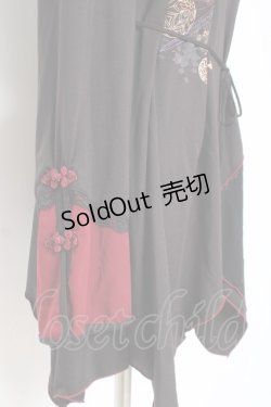 画像4: Ozz oneste / 刀刺繍チャイナチュニック  黒 Y-26-01-05-065-OO-OP-SZ-ZY