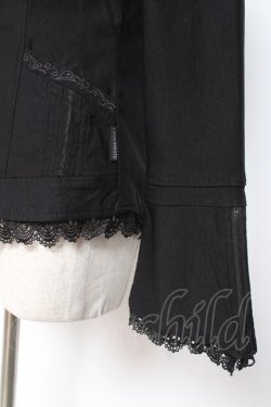 画像5: Ozz oneste / レースデザインテーラードジャケット  黒 Y-26-01-05-066-OO-JA-SZ-ZY