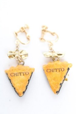 画像2: Kawaii Stars / チョコレートタルトイヤリング   Y-26-01-05-014-LO-AC-SZ-ZY