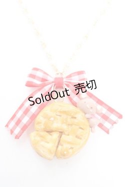 画像1: Kawaii Stars / アップルパイネックレス   Y-26-01-05-015-LO-AC-SZ-ZY