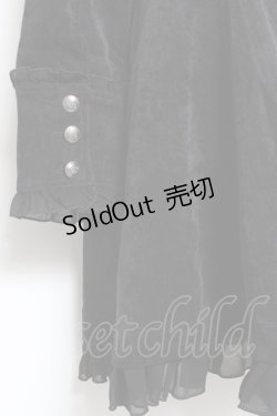 画像5: ALGONQUINS / コーディロイWボタンロングジャケット 1 黒 Y-26-01-05-075-AL-JA-SZ-ZY