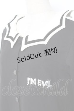 画像3: HELL CAT PUNKS / 棺桶ワッペンポケット衿付きカーディガン F 黒 Y-26-01-05-076-PU-TO-SZ-ZY