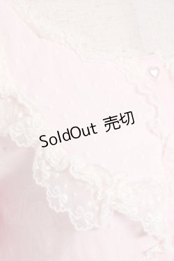 画像4: BABY, THE STARS SHINE BRIGHT / BABYハート刺繍カットソーカーディガン  ピンク Y-26-01-05-077-BA-TO-SZ-ZY