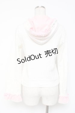 画像3: Angelic Pretty / プリンセスデコレーションパーカー  白 Y-26-01-05-080-AP-TO-SZ-ZY