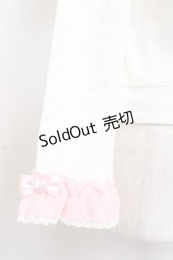 画像4: Angelic Pretty / プリンセスデコレーションパーカー  白 Y-26-01-05-080-AP-TO-SZ-ZY