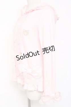 画像2: Angelic Pretty / ストライプリボン刺繍パーカ  ピンク Y-26-01-05-081-AP-TO-SZ-ZY