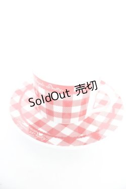 画像1: Angelic Pretty / オリジナルカップ＆ソーサー  赤 Y-26-01-05-017-AP-ZA-SZ-ZY