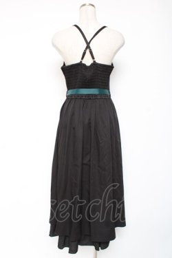 画像3: axes femme / チャイナ風刺繍キャミワンピース F 黒 Y-26-01-05-084-AX-OP-SZ-ZY