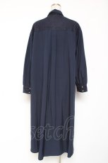 画像2: axes femme / フィッシュテールシャツワンピース F 紺 Y-26-01-05-085-AX-OP-SZ-ZS (2)