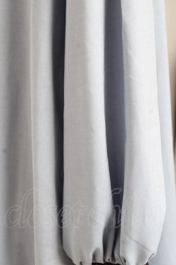 画像5: axes femme / ストライプ切替配色シャツワンピース F ブルー Y-26-01-05-086-AX-OP-SZ-ZY