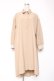 画像1: axes femme / フィッシュテールシャツワンピース F ベージュ Y-26-01-05-088-AX-OP-SZ-ZY (1)