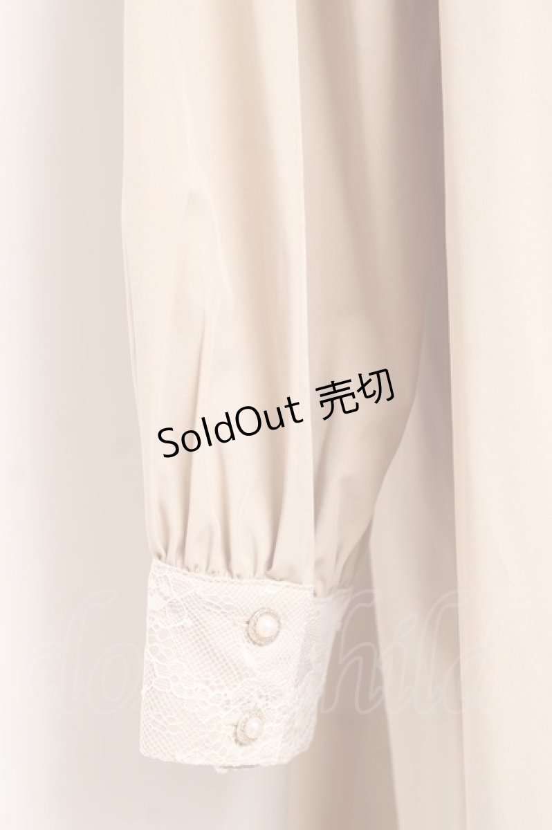 画像3: axes femme / フィッシュテールシャツワンピース F ベージュ Y-26-01-05-088-AX-OP-SZ-ZI (3)