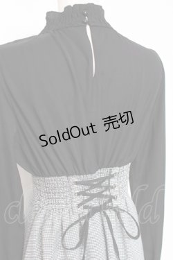 画像3: axes femme / ハイウエストドッキングワンピース F 黒 Y-26-01-05-089-AX-OP-SZ-ZY