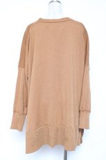画像2: axes femme / Vネックビッグカーデ  キャメル Y-26-01-05-093-AX-BL-SZ-ZT385 (2)