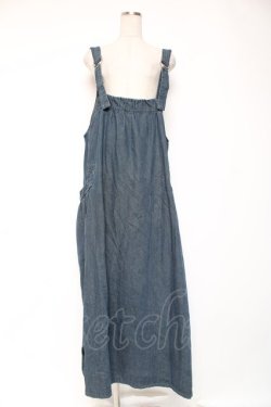 画像1: axes femme / デニムマキシジャンスカ  インディゴ Y-26-01-05-094-AX-OP-SZ-ZY