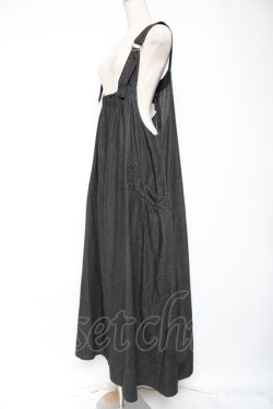 画像2: axes femme / デニムマキシジャンスカ  黒 Y-26-01-05-095-AX-OP-SZ-ZY