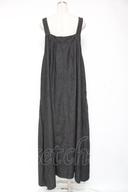 画像3: axes femme / デニムマキシジャンスカ  黒 Y-26-01-05-095-AX-OP-SZ-ZY