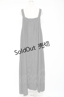 画像3: axes femme / デニムマキシジャンスカ  黒 Y-26-01-05-095-AX-OP-SZ-ZS