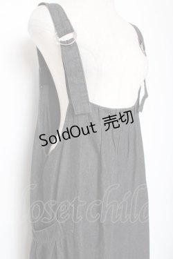 画像4: axes femme / デニムマキシジャンスカ  黒 Y-26-01-05-095-AX-OP-SZ-ZS