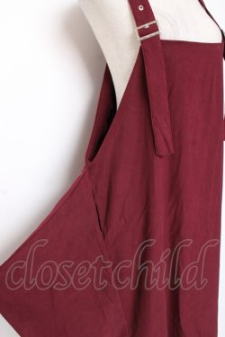 画像4: axes femme / 変型ジャンスカ  ワイン Y-26-01-05-096-AX-OP-SZ-ZY