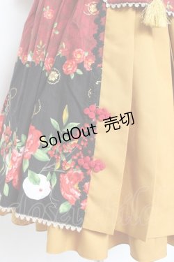 画像7: metamorphose / 風花のゆきうさぎプリーツジャンパースカート  赤 Y-26-01-05-098-ME-OP-SZ-ZY