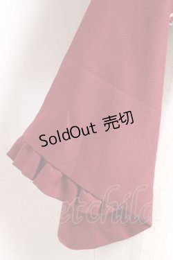 画像4: metamorphose / 無地着物袖ボレロ  エンジ Y-26-01-05-099-ME-TO-SZ-ZY