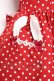 画像6: BABY, THE STARS SHINE BRIGHT / Milky Dot うさぎさんジャンパースカート  赤 Y-26-01-05-100-BA-OP-SZ-ZY (6)