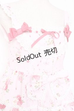 画像5: BABY, THE STARS SHINE BRIGHT / スローモーションブーケ〜あの日の私の想い〜柄ジャンパースカート  ピンク Y-26-01-05-101-BA-OP-SZ-ZY