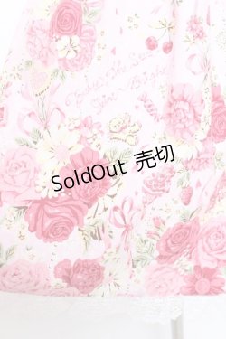 画像6: BABY, THE STARS SHINE BRIGHT / スローモーションブーケ〜あの日の私の想い〜柄ジャンパースカート  ピンク Y-26-01-05-101-BA-OP-SZ-ZY