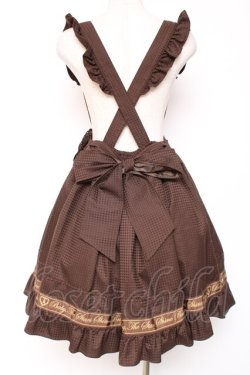 画像3: BABY, THE STARS SHINE BRIGHT / Waffle Cottonポケットスカート  ブラウン Y-26-01-05-103-BA-SK-SZ-ZY