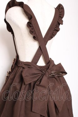 画像4: BABY, THE STARS SHINE BRIGHT / Waffle Cottonポケットスカート  ブラウン Y-26-01-05-103-BA-SK-SZ-ZY