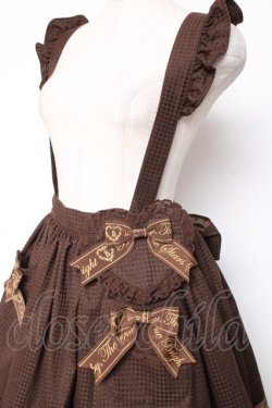 画像5: BABY, THE STARS SHINE BRIGHT / Waffle Cottonポケットスカート  ブラウン Y-26-01-05-103-BA-SK-SZ-ZY