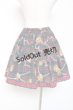 画像2: Ank Rouge / 王冠×パールチェーンptスカート M 紺 Y-26-01-05-104-CA-SK-SZ-ZY