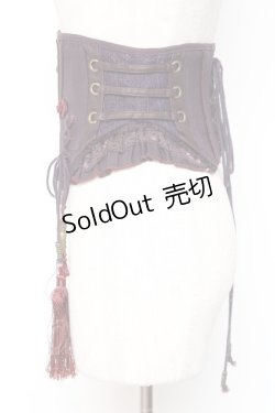 画像2: Ozz oneste / チャイナタッセルコルセット  紫 Y-26-01-05-108-OO-TO-SZ-ZY