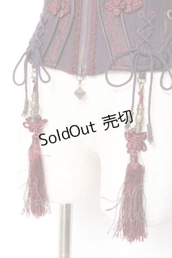 画像5: Ozz oneste / チャイナタッセルコルセット  紫 Y-26-01-05-108-OO-TO-SZ-ZY