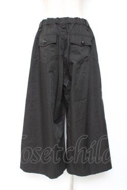 画像3: ALGONQUINS / 丸スタッズベルトデザインワイドパンツ F 黒 Y-26-01-05-109-AL-PA-SZ-ZY