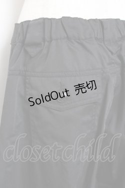 画像4: ALGONQUINS / 丸スタッズベルトデザインワイドパンツ F 黒 Y-26-01-05-109-AL-PA-SZ-ZY