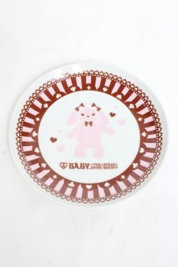 画像1: BABY, THE STARS SHINE BRIGHT / うさくみゃちゃんプレート   Y-26-01-05-028-BA-ZA-SZ-ZY