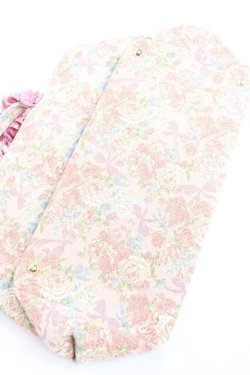 画像5: Maison de FLEUR / ゴブランフリルハンドルバッグ  ピンク Y-26-01-05-036-LO-BG-SZ-ZY