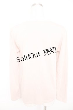 画像2: axes femme / シフォンボウタイトップス M 淡ピンク Y-26-01-07-047-AX-TO-SZ-ZS