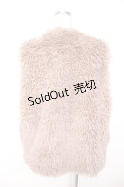 画像2: axes femme / カーリーファーベスト F モカ Y-26-01-07-062-AX-TO-SZ-ZY