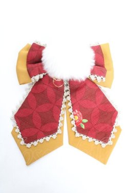 画像1: metamorphose / 風花のゆきうさぎリボンクリップ  アカ Y-26-01-07-008-ME-AC-SZ-ZY