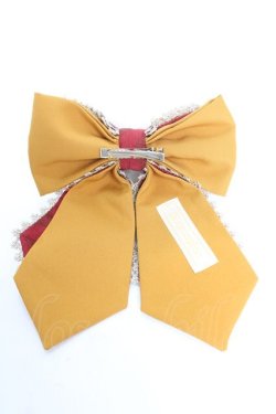 画像2: metamorphose / 風花のゆきうさぎリボンクリップ  アカ Y-26-01-07-008-ME-AC-SZ-ZY