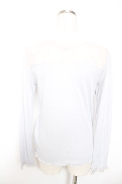 画像2: axes femme / ヨークレースリブインナー M グレー Y-26-01-07-069-AX-TO-SZ-ZY