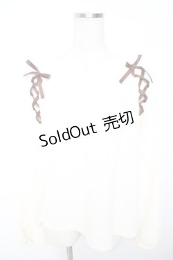 画像1: axes femme / レースアッププルオーバー F 生成り Y-26-01-07-079-AX-TO-SZ-ZI