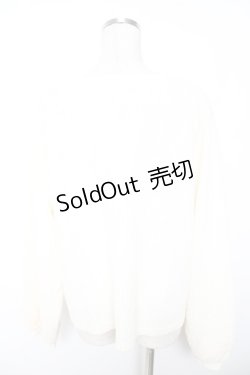 画像2: axes femme / レースアッププルオーバー F 生成り Y-26-01-07-079-AX-TO-SZ-ZI