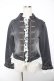 画像1: axes femme NOSTALGIE / デニムナポレオンジャケット M 黒 Y-26-01-07-088-AX-JA-SZ-ZY (1)